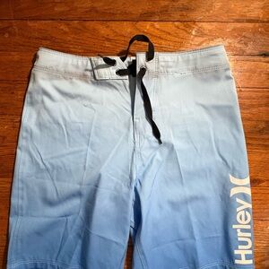 Hurley kids Light Blue Ombre Board Shorts
